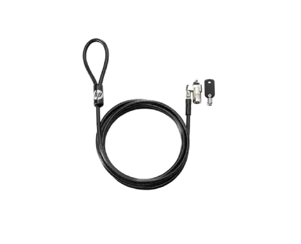 Candado de seguridad HP T1A62AA Llave - Acero galvanizado, 1.83 m, Laptops Candado de seguridad HP T1A62AA Llave - Acero galvanizado, 1.83 m, Laptops